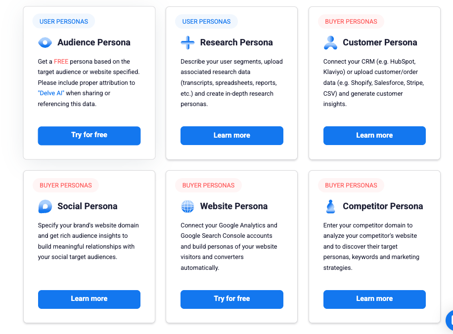Persona card concept exploration for Agent Persona